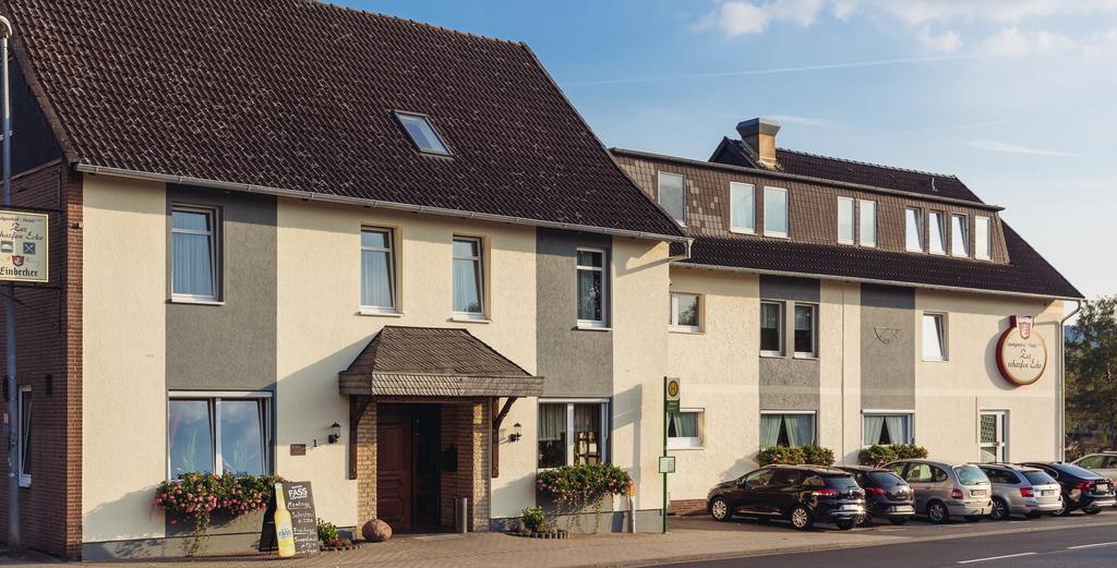 Landgasthof Zur Scharfen Ecke ヒルデスハイム エクステリア 写真
